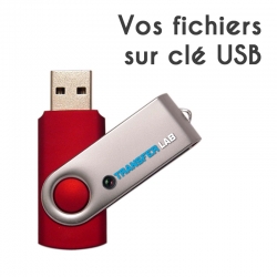 Transfert sur clé USB
